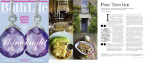 Review coverage for the Pear Tree Inn, following its opening, in Bath Life