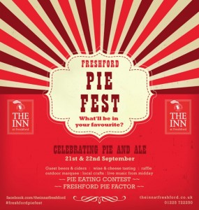 Bath's first pie festival proved a big tasty hit - customers now flock from near and far for the Inn at Freshford's new pies