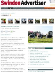 Swindon Advertiser yurt review